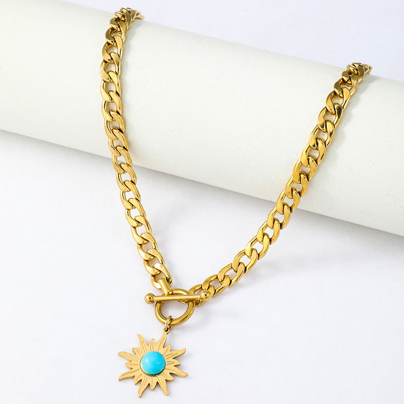 Collar Aura Solar • Colección Orígenes • Acero 316L