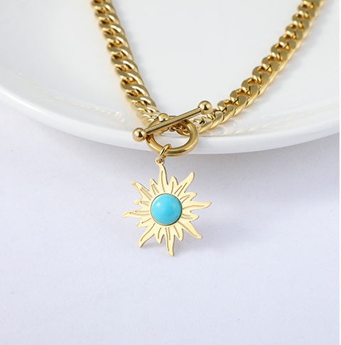 Collar Aura Solar • Colección Orígenes • Acero 316L