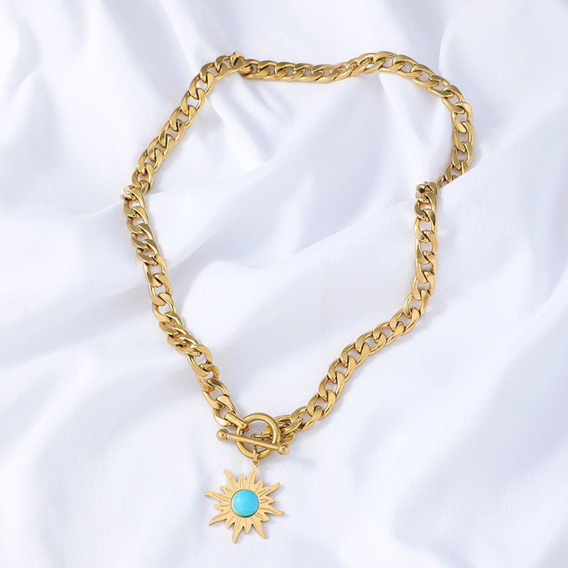Collar Aura Solar • Colección Orígenes • Acero 316L