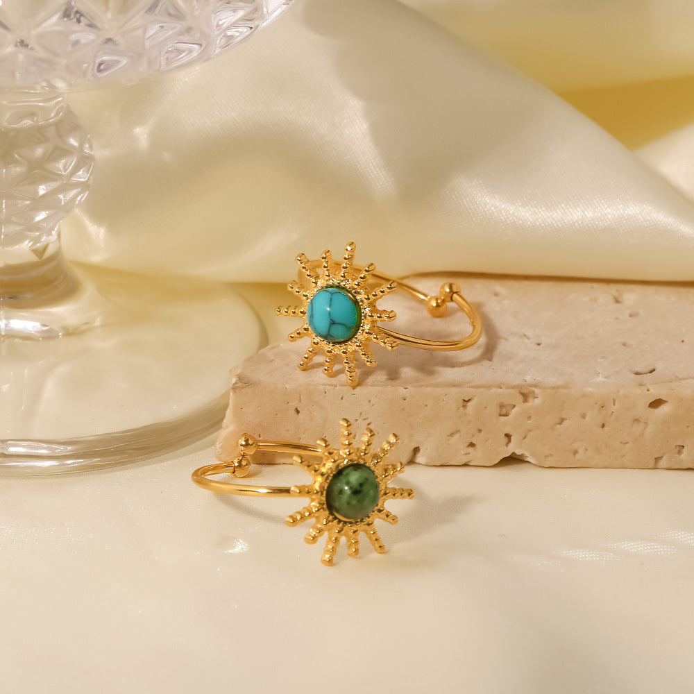 Anillo Aura Solar • Colección Orígenes • Acero 316L